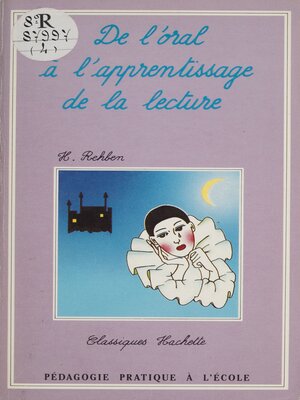 cover image of De l'oral à l'apprentissage de la lecture